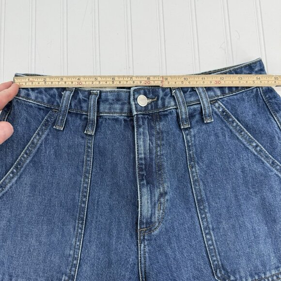 Universal Thread High Rise Wide Leg Jeans Medium Wash Sz 6 Long (Inseam 33”) - Picture 3 of 8